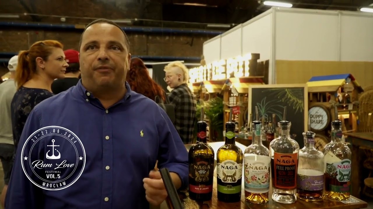 Sebastien Folloppe NAGA Rum Brand Owner - Wywiad podczas Rum Love Festiwal vol.4