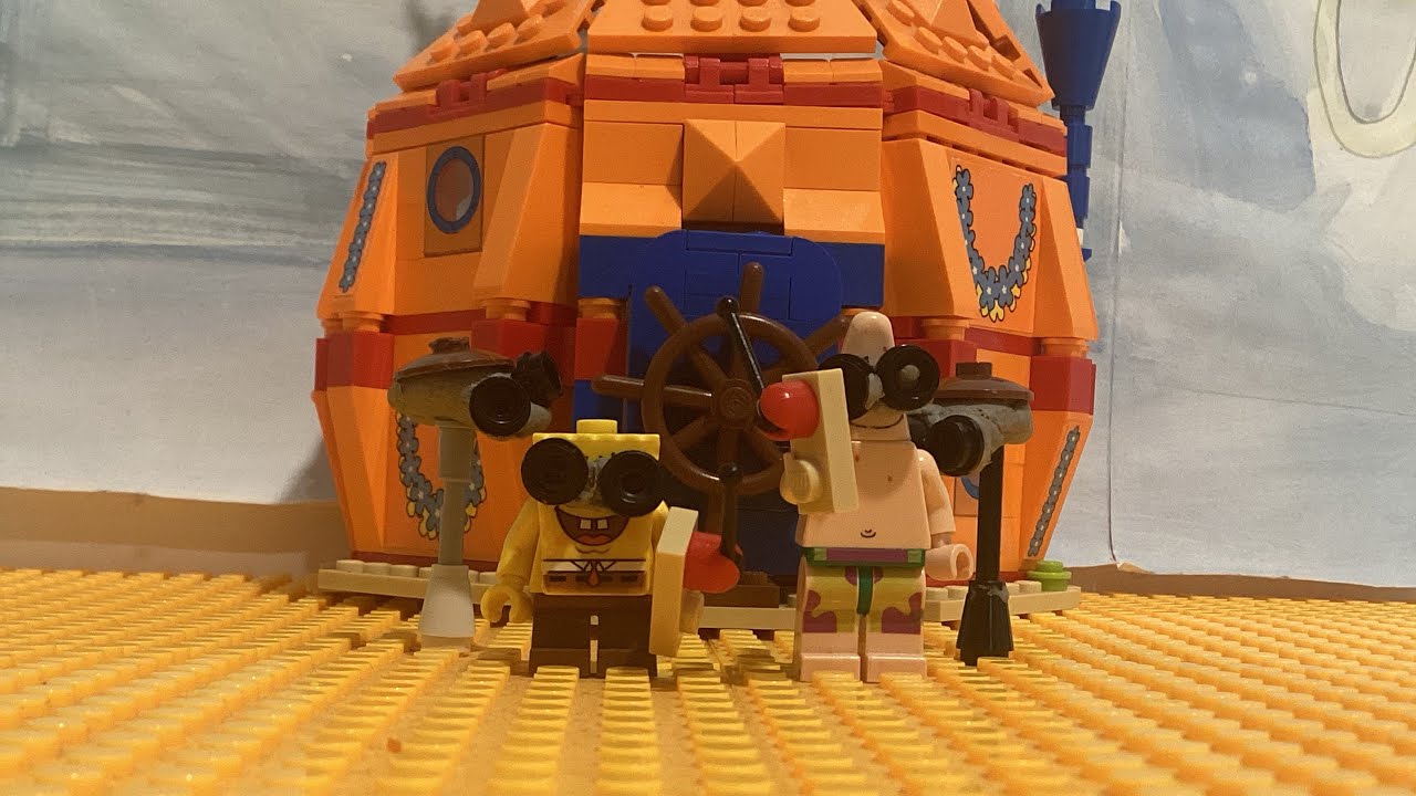 Lego SpongeBob stop motion: “Whirly Brains 🧠 “