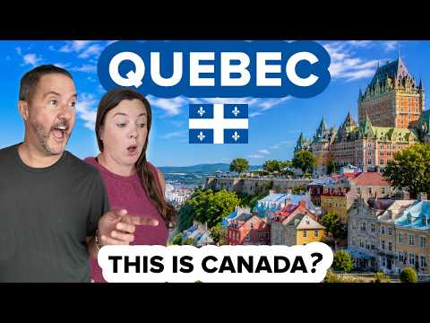 Quebec City Blew Us Away 🇨🇦 The Most Beautiful City in Canada (and America)