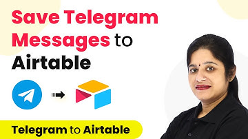 How to Sync Telegram with Airtable - Save Telegram Messages to Airtable