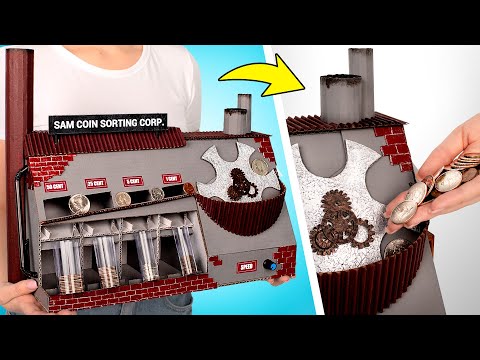 Video Cách Chế Tạo Máy Phân Loại Tiền Xu Bìa Cứng - youtube