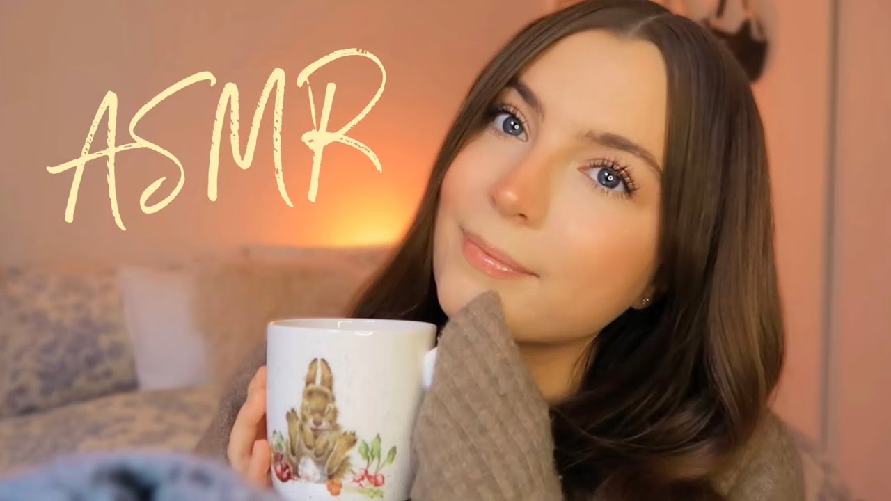 ASMR Cozy Coffee Chat ☕️ Clicky Whisper Ramble