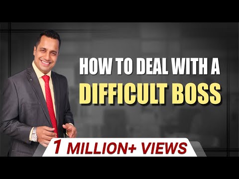 Video: How To Deal With The Boss