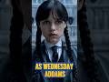Wednesday cast-Real life vs character🖤| Wednesday Netflix transformation #shorts #wednesday