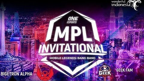 BTR Alpha VS Geek Fam Match 1 MPL INVITATIONAL || MPLI BTR Alpha VS Geek Fam - MOBILE LEGENDS