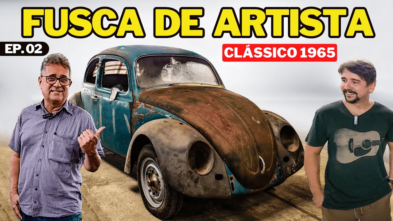 FUSCA DE ARTISTA! 💚 Vai Sair Música pro Fusca Verde Amazonas? Restauração no padrão ORIGINAL! Ep.02