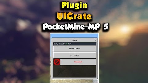 Plugin UICrate | PocketMine-MP 5 | Free Download