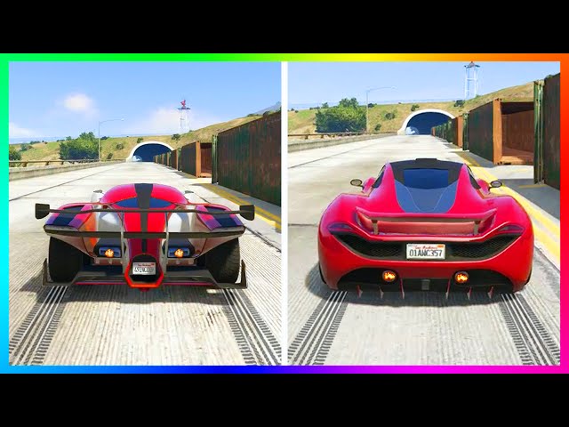 Grotti X80 Proto Is New Fastest Car In Gta Online Watch Supercar Speed Test Against Progen T Video Player One