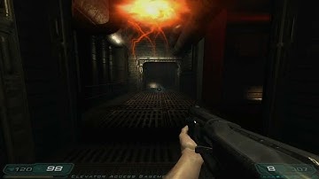 Doom 3 Walkthrough - Part 12 - Monorail Skybridge/Recycling Sector 1