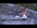 Shooting a penny with a pistol
