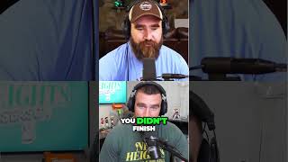 Who wins in a beer chugging competition? Travis or Jason Kelce? #nfl #funnyshorts #traviskelce