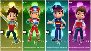 PAW Patrol Ryder, Rubble & Liberty Challenge! | Tiles Hop EDM Rush! New