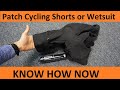 Repair Cycling Shorts or Wetsuit With a Patch