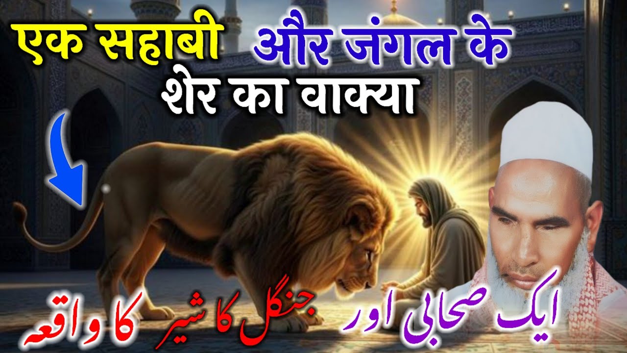 Ek Sahabi Aur Jangal Ke Sher Ka Waqia / Sahabi Ka Waqia / Qari Haneef Multani / Kari Hanif Ki Takrir
