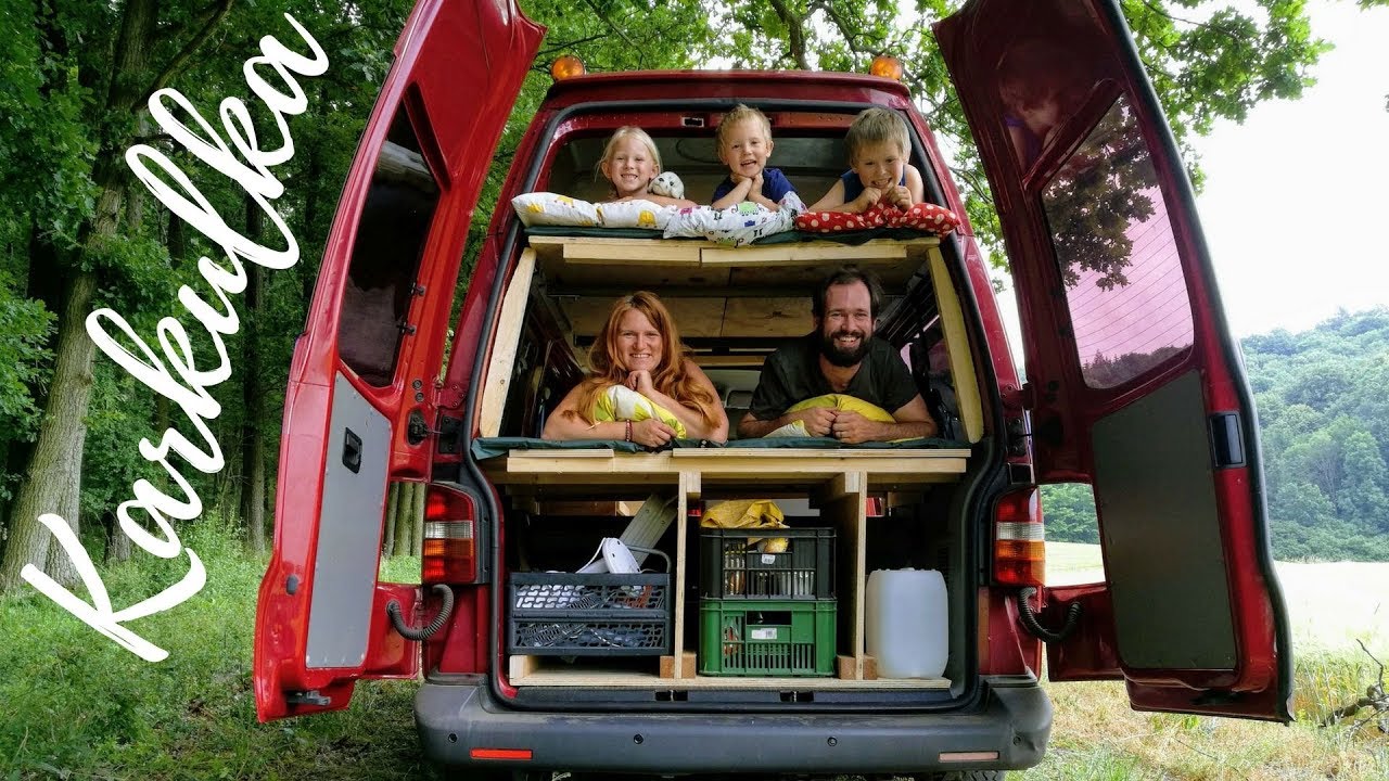 Karkulka: obytná dodávka pro pětičlennou rodinu