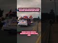 ikuti langakah gam, warga papu keliling bawa bendera bintang Kejora