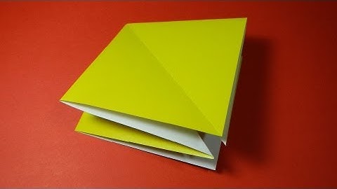Origami - How to fold a Preliminary Base