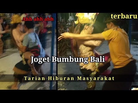 Nonton joget tradisi Bali
