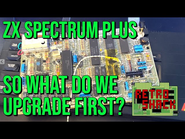 Our 'Mint In Box' ZX Spectrum Plus is due some upgrades and modifications - so what first? class=