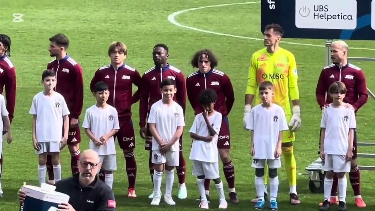 Fc Zürich vs Servette Fc My 1st  ( Line up )