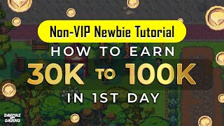 PIXELS | NON-VIP NEWBIE TUTORIAL | EARN 30K TO 100K COINS IN 1ST DAY screenshot 4