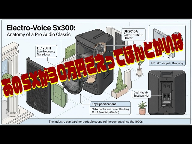 Electoro-voice SX300 ③コメント欄必読‼️ Electoro-voice SX300 ③