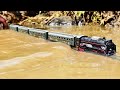 🚂 RAIL KING BIG BOY‼️ Smart Toy Train That Moves by Itself🔥 With Real Sound &amp; Lights!