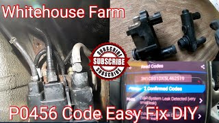 P0456 Code Nissan Easy Fix DIY