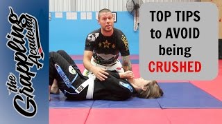 Some TOP TIPS to stop being CRUSHED in BJJ!
