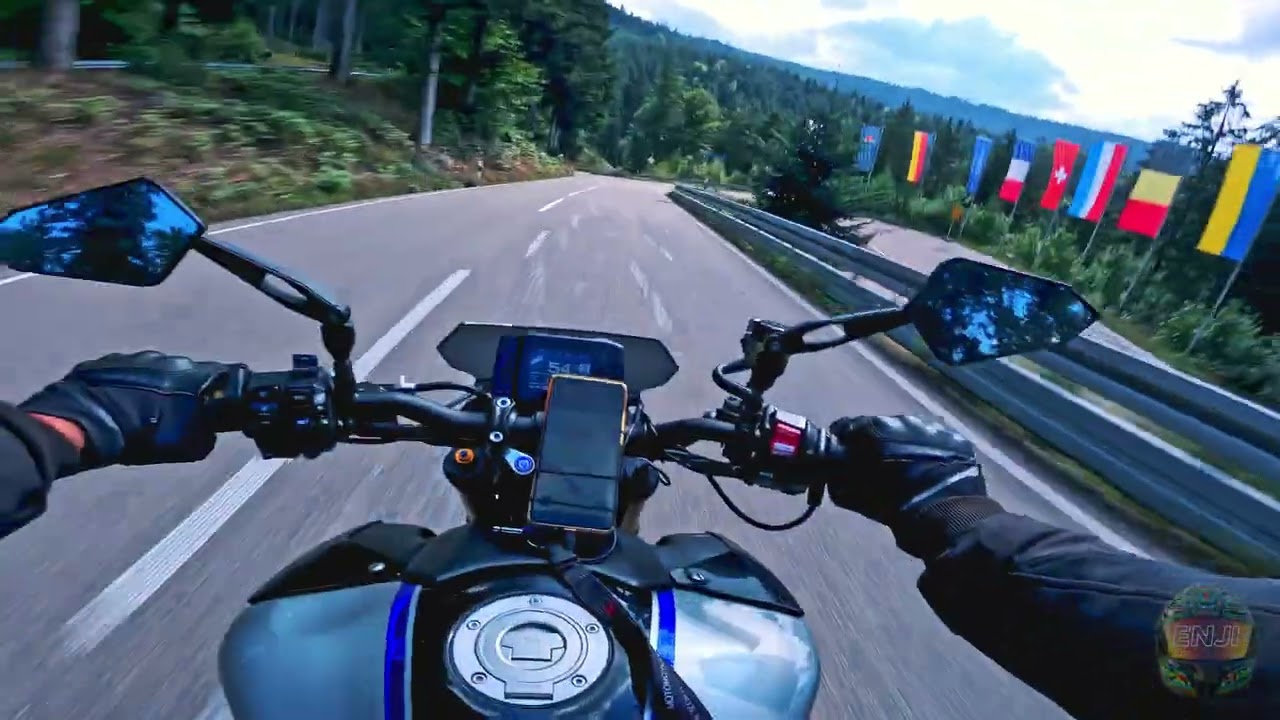 Black Forest Twisties Part 2 Motorcycle POV [ Yamaha MT-09 SP | 4K ]