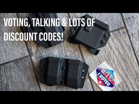 Talking, Voting & Lots of Discount Codes!
