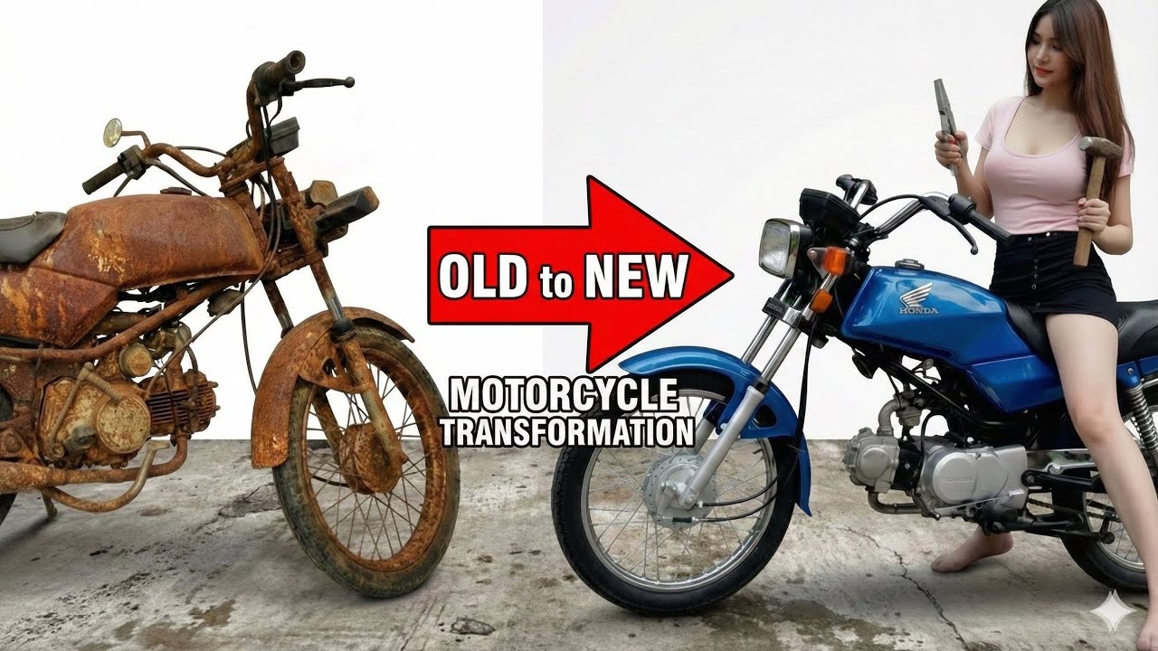 The Girl Who Restored Her Old Honda – And The Ending Shocked Everyone 