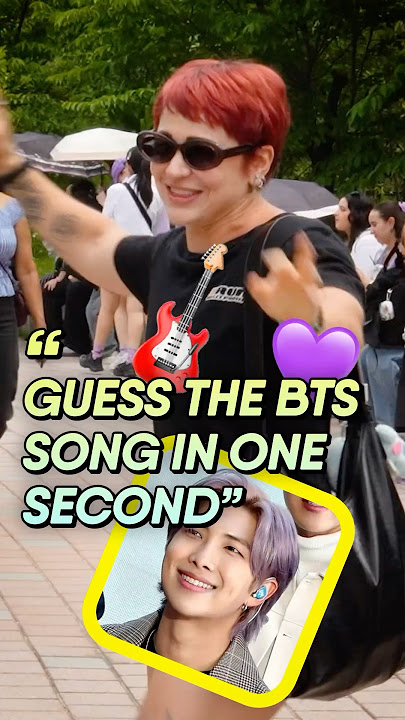 Guess the BTS song in 1 second 🤩 #bts #guessthesong #army