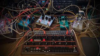 Modular Synth Hypnotic Ambient - On The Past - Berlin School Using Grind