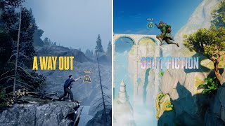 A Way Out vs. Split Fiction - Jump Scene Comparison