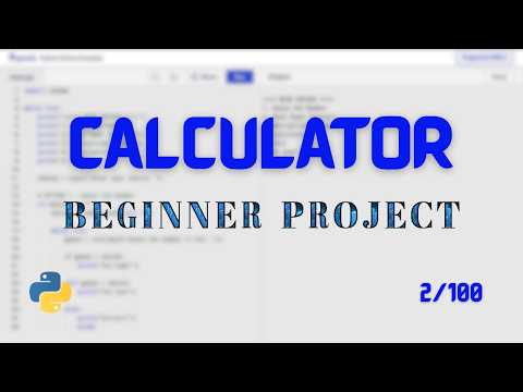 Build a Python Calculator in 2 Minutes | Beginner Python Project #2