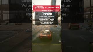 Cyberpunk 2077 Optimized Settings (Huge FPS Boost) #shorts #cyberpunk2077
