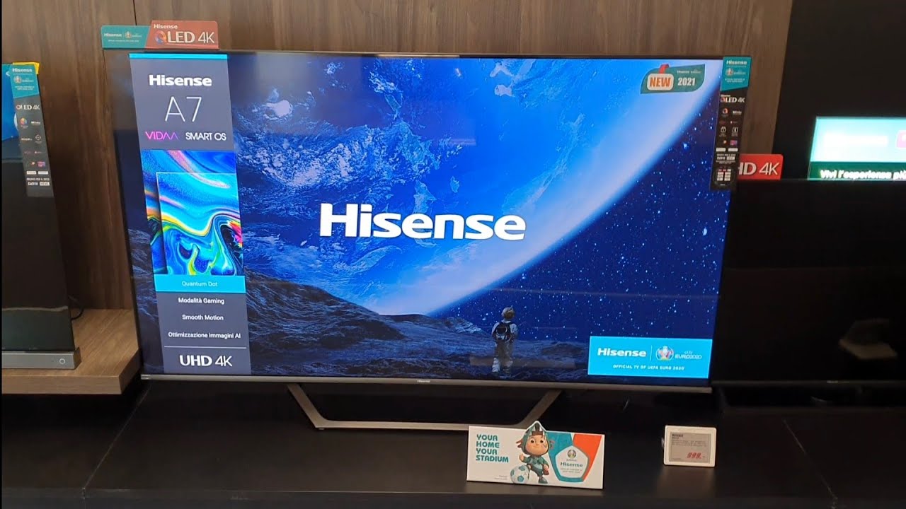 HISENSE Qled Gamer 65 4K Ultra HD 144Hz A7 Kpro Hisense