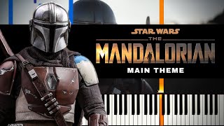 The Mandalorian (End Credits) - Piano Tutorial