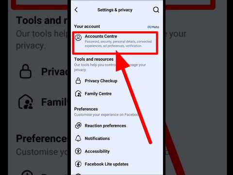 How to Disconnect Instagram from Facebook #shorts #viral #tech