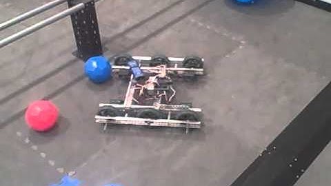 VEX Toss Up Robot Experimentation: 6 wheels/4 motors