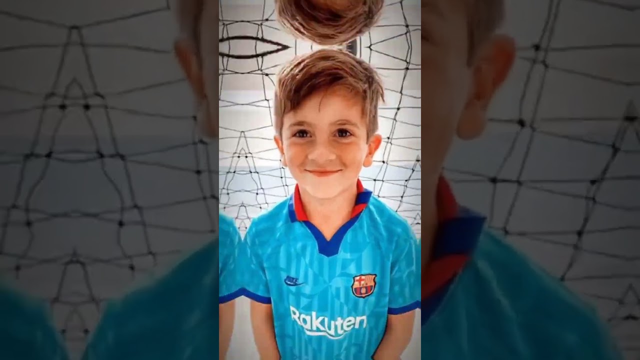 Thiago Messi sang penerus Lionel Messi