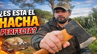 Probando el Hacha Forestal de HUSQVARNA