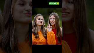 Shy Princess! Sofía Turned Red Seeing This Lovely Gesture 💕"Royal family of Spain#sofia#leonor#new p