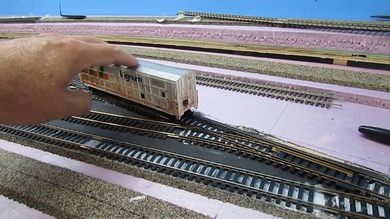 Video 12 Pt. 2 Alvaville HO Scale Model Railroad Installing