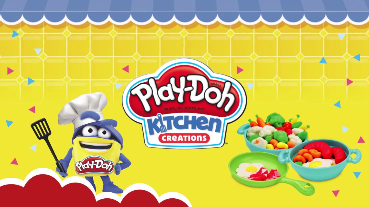 PlayDoh Kitchen Creations Sizzlin' StoveTop YouTube