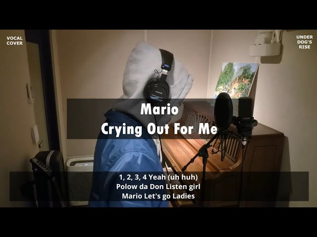[Cover] Mario - Crying Out For Me  |  Lyrics 가사 歌詞