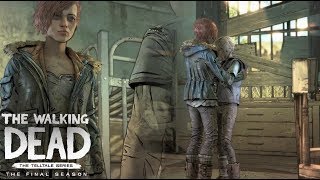 The Walking Dead: The Final Season - Minnie spending her time with Tenn and Violet (MOD)