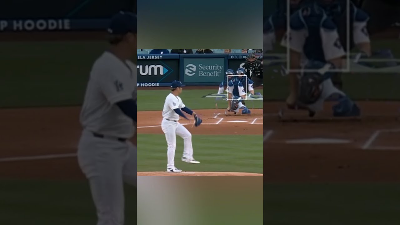 AMAZING Overlay of Yoshinobu Yamamot's Fastball and Splitter