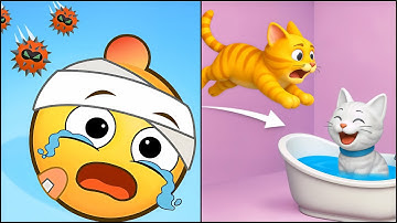 Save the Balls Hide Ball VS Flip Pounce - All Levels SpeedRun Gameplay